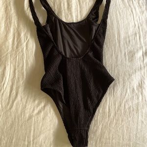 Madewell Sky Scrunchie One-Piece Suit